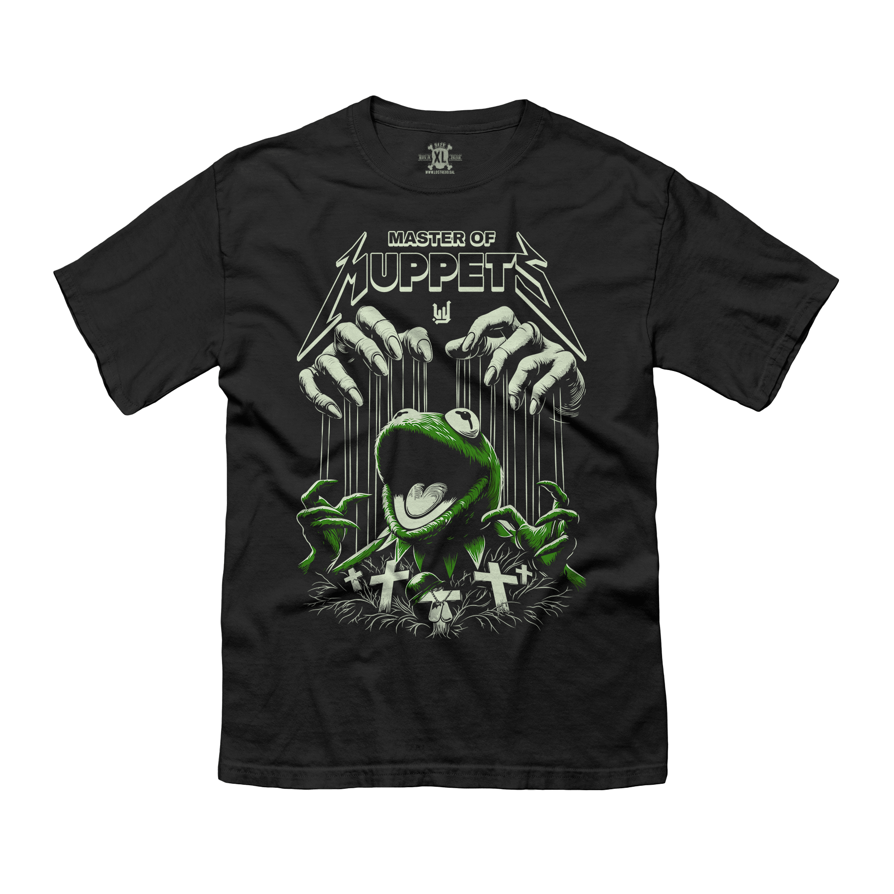 Camiseta Master of Muppets