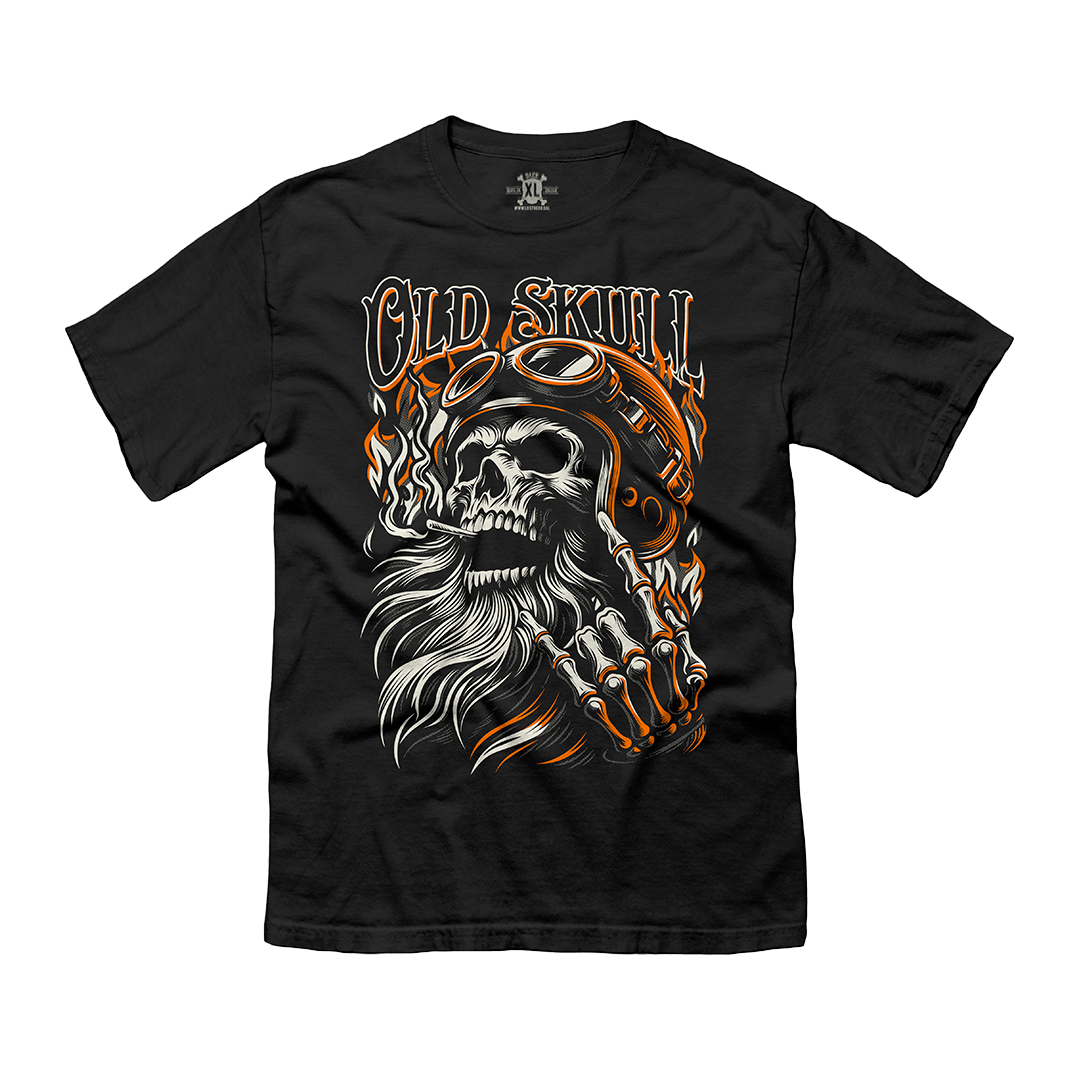 Camiseta Old Skull