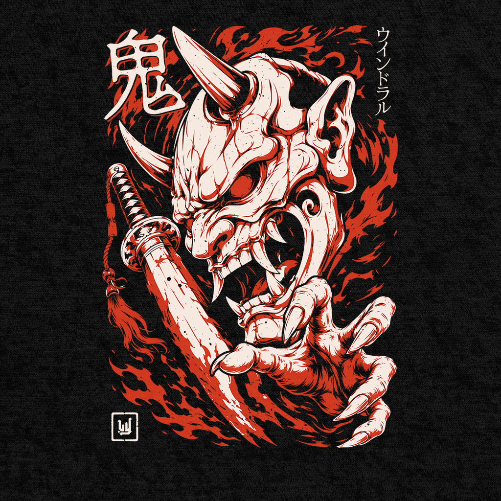 Camiseta Oni Mask